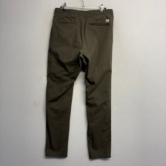 Vuori Ripstop Pant DuraTerra Brown M Cotton Stretch Cargo Rise and Shine - Picture 4 of 5